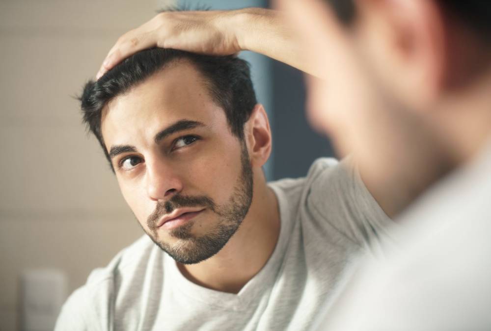 cheveux homme