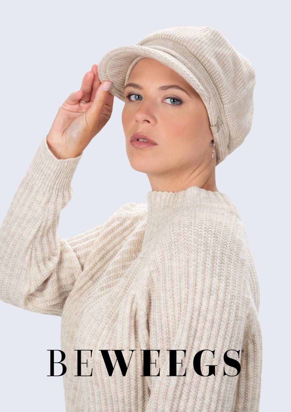 Casquette Venise_tricot beige