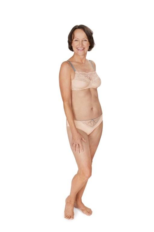 Ensemble lingerie nude