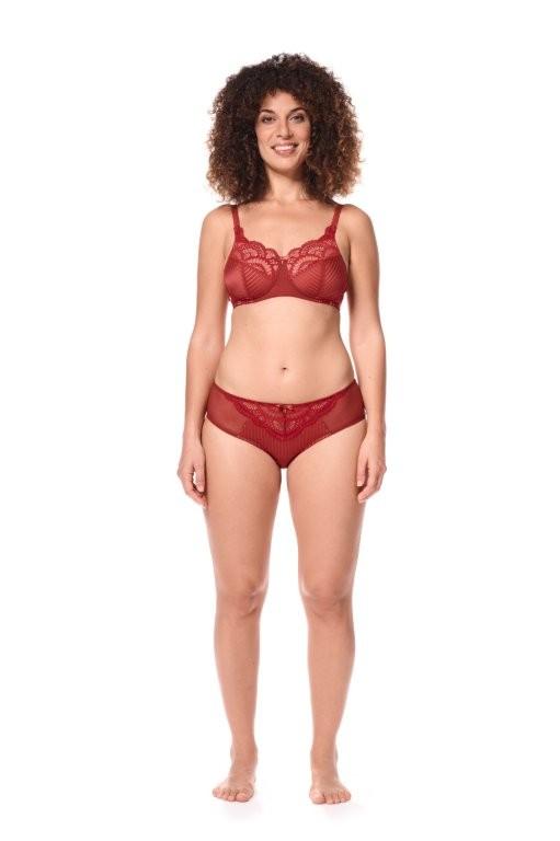 Ensemble lingerie rouge